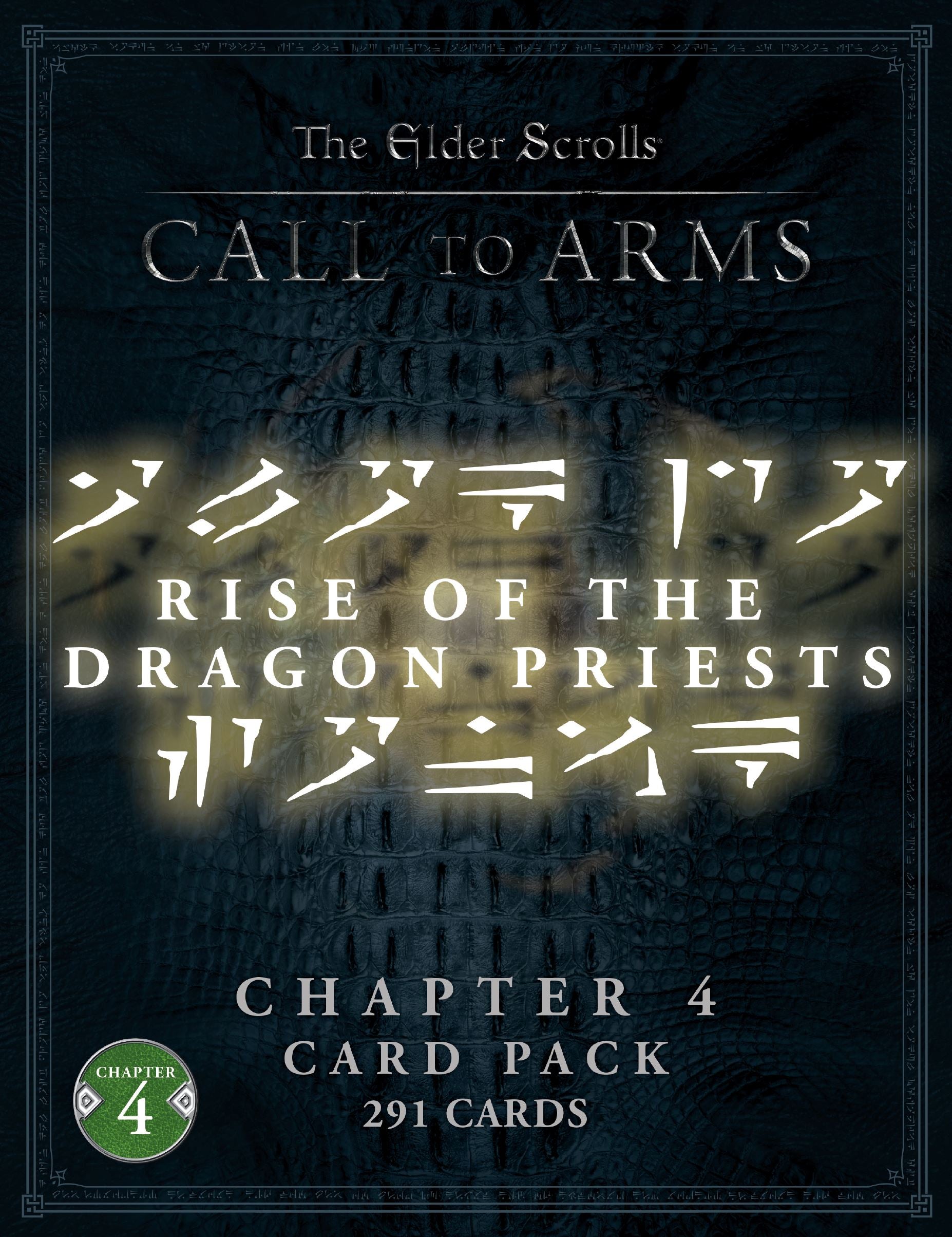 Elder Scrolls Call to Arms Chapter 4 Rise Dragon Priests carte