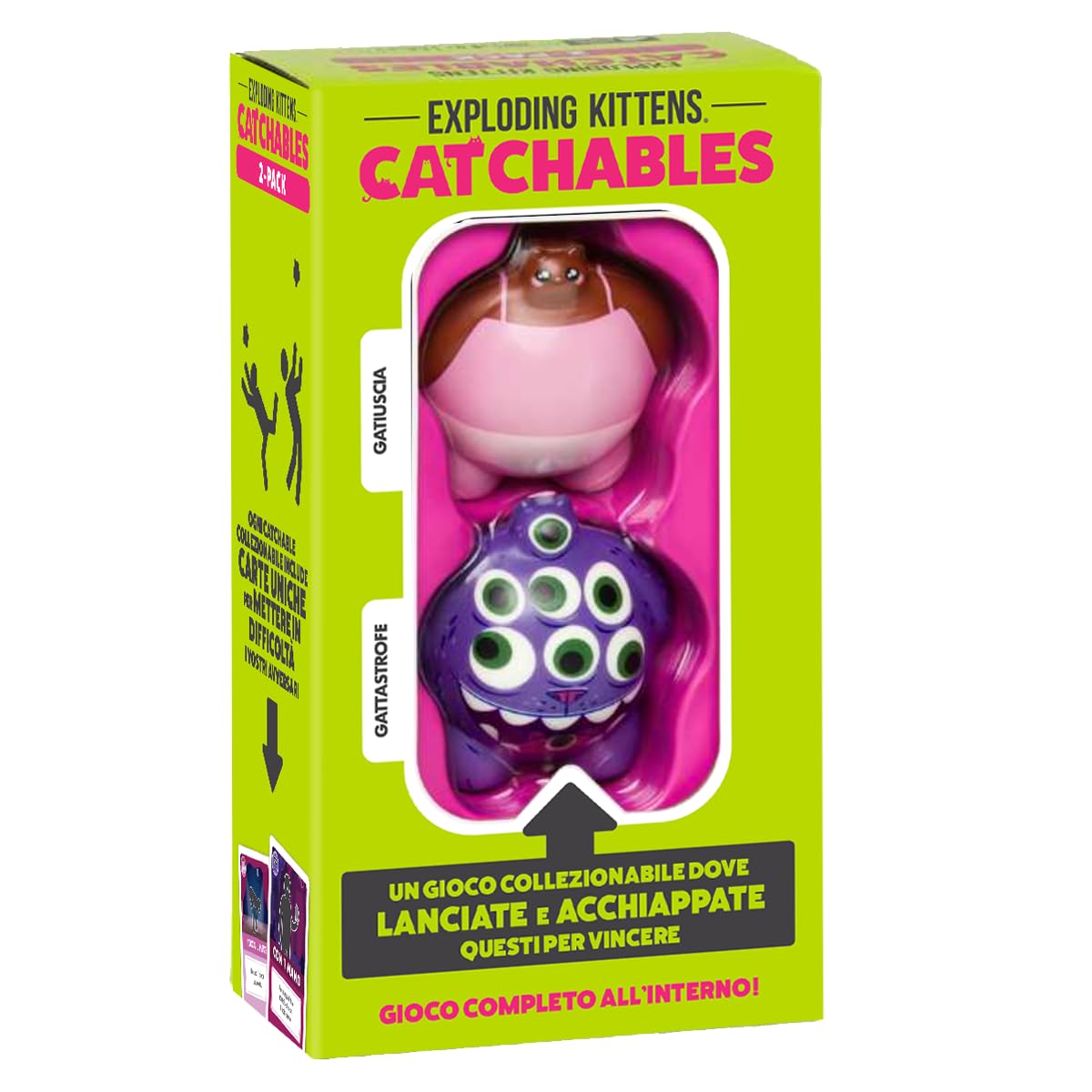 Asmodee Catchables gioco di carte Catchables 12 gatti 15 min