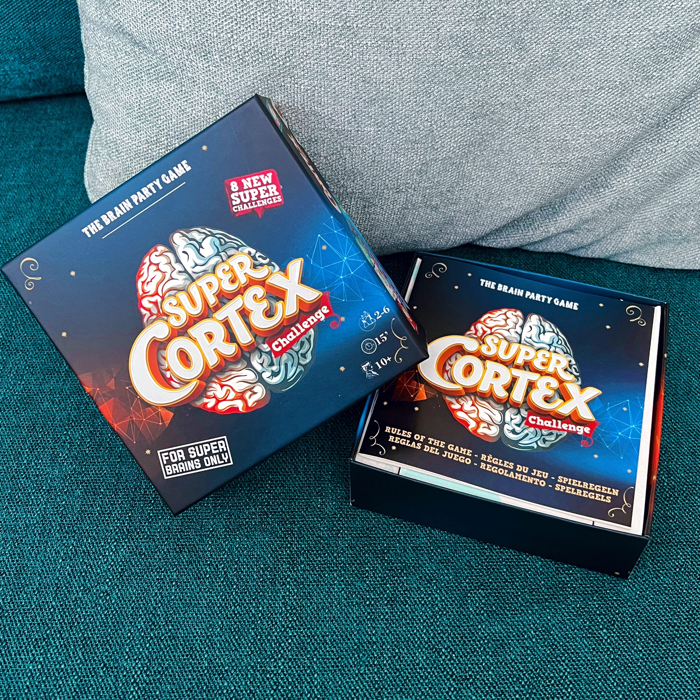 Asmodee Super Cortex Challenge party game 2-6 giocatori 8 prove