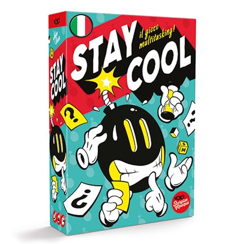 Asmodee Stay Cool party game di abilità 3-6 giocatori