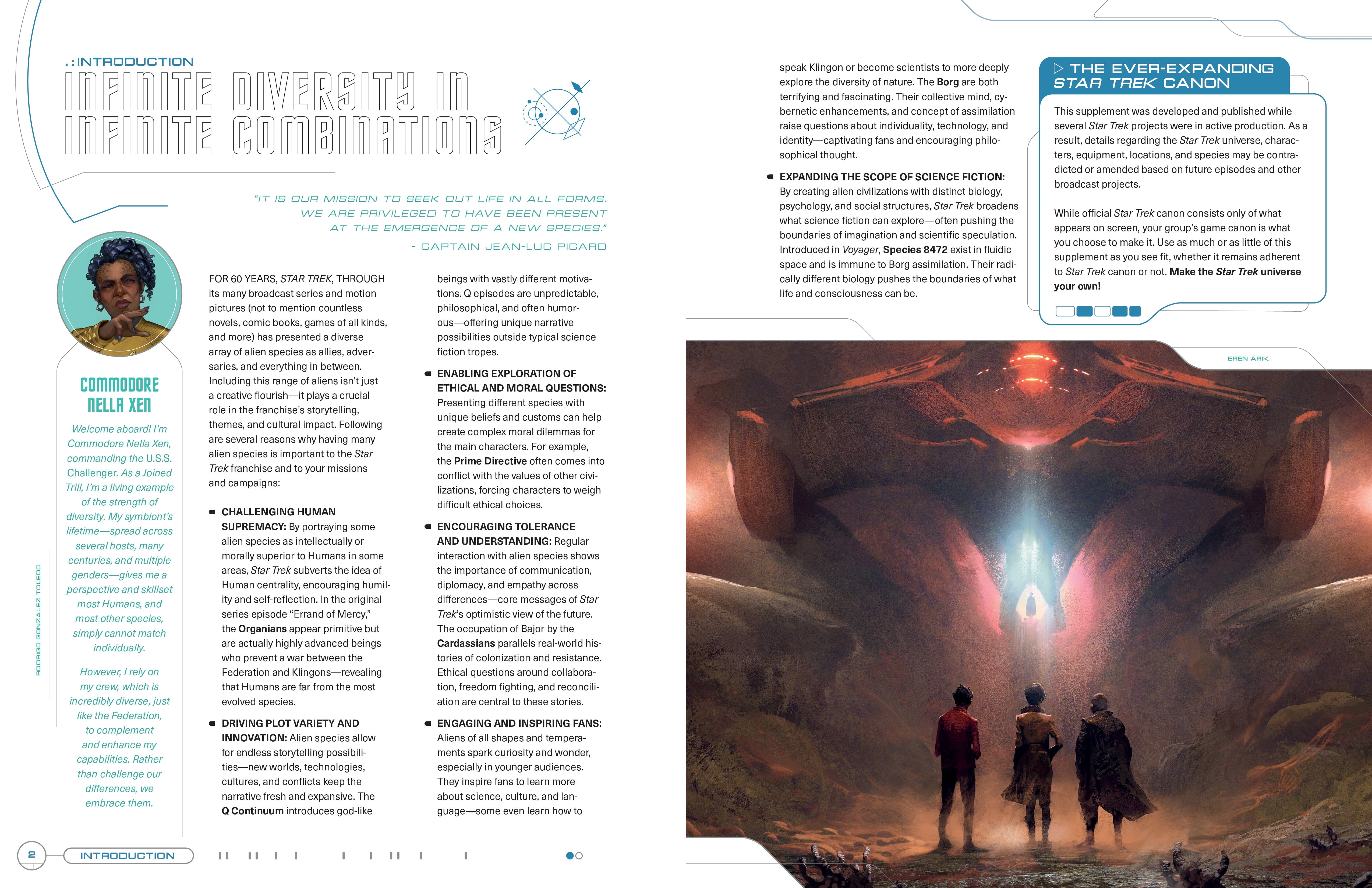 Modiphius Star Trek Adventures Species manuale seconda edizione