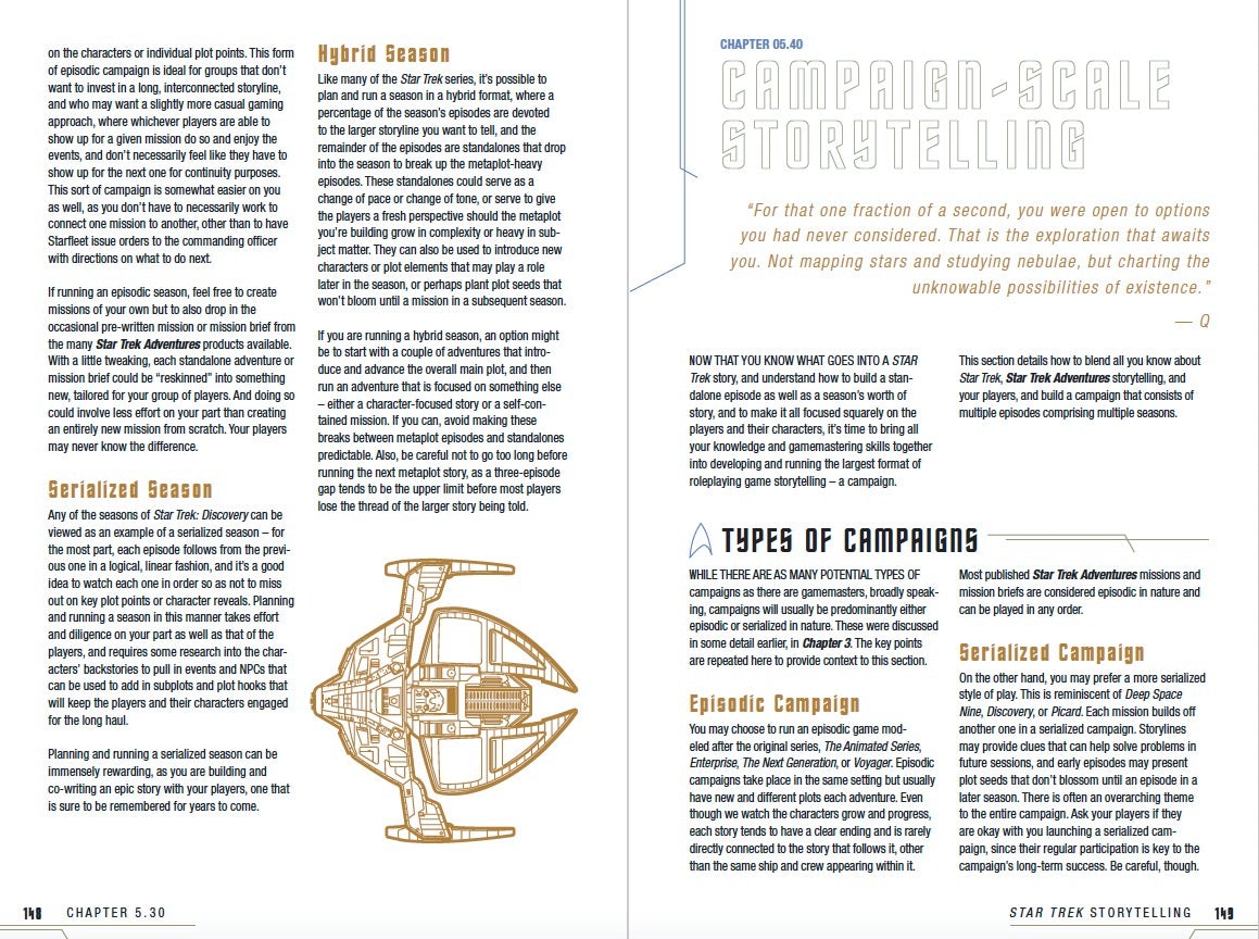 Modiphius Star Trek Adventures Gamemaster's Guide PDF 248 pagine
