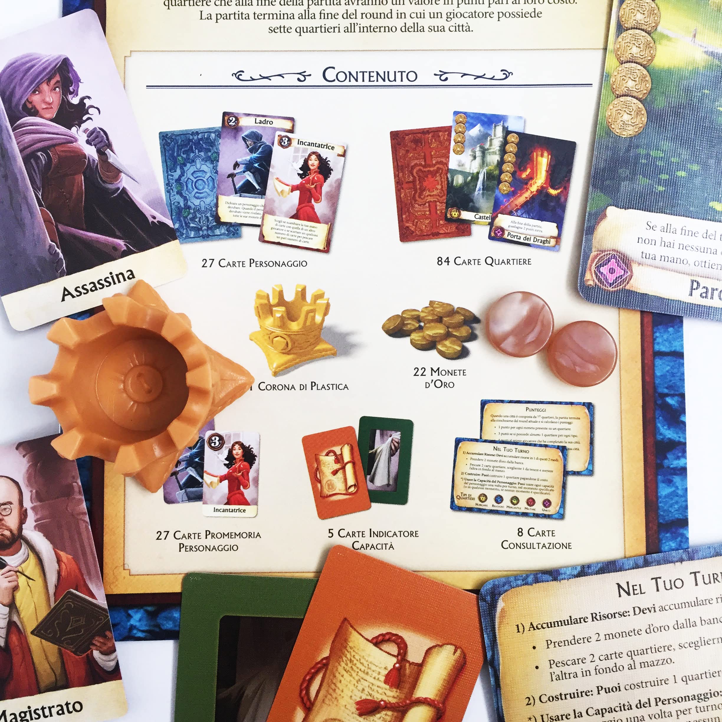 Asmodee Citadels Gioco da Tavolo Gioco Base bluff costruzione
