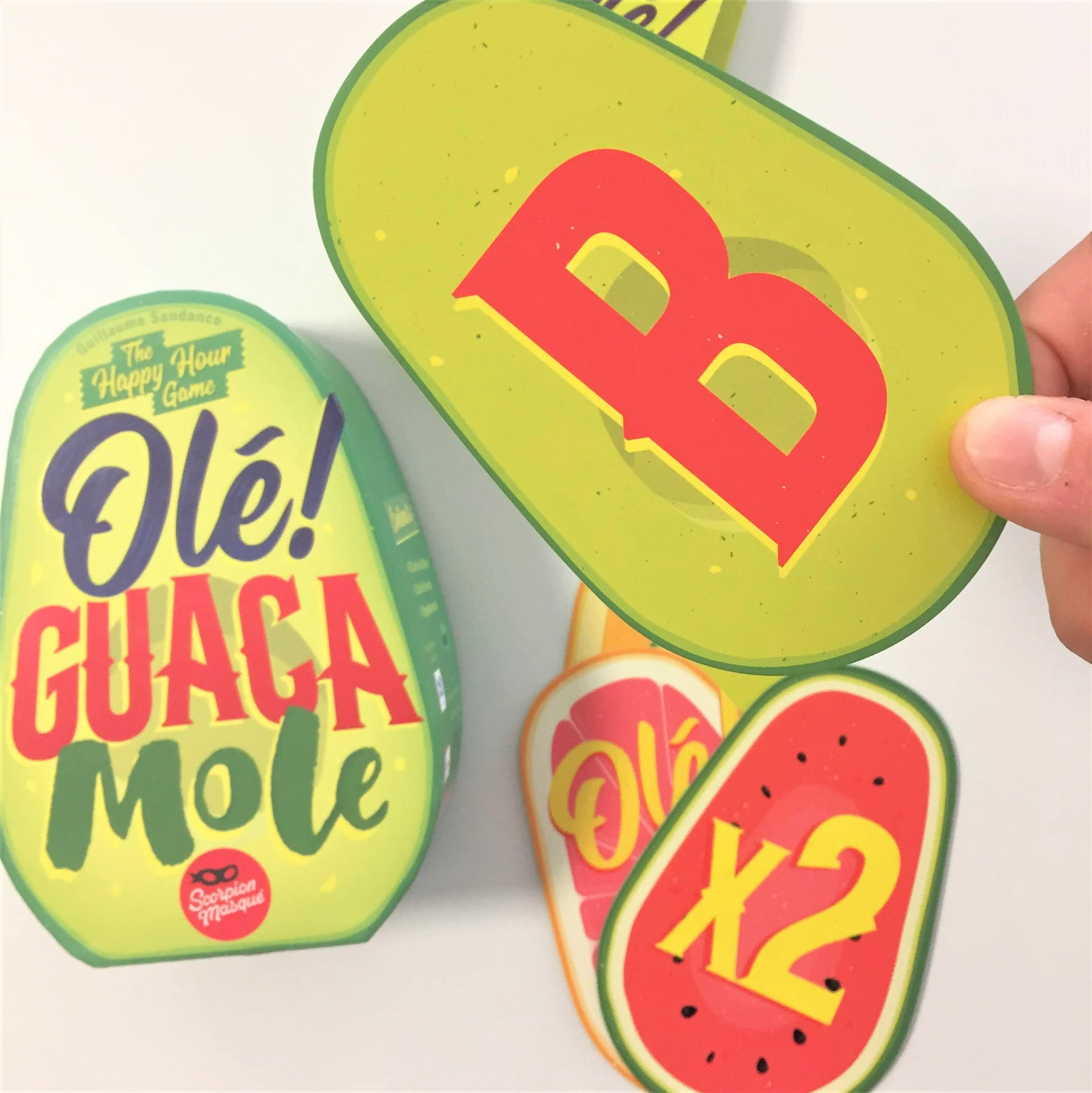 Asmodee Party Games Olé! Guacamole gioco di carte 2-8 giocatori