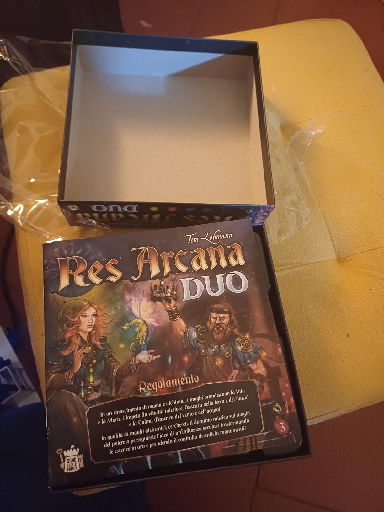 Asmodee Res Arcana Duo gioco da tavolo 2 giocatori edizione italiana