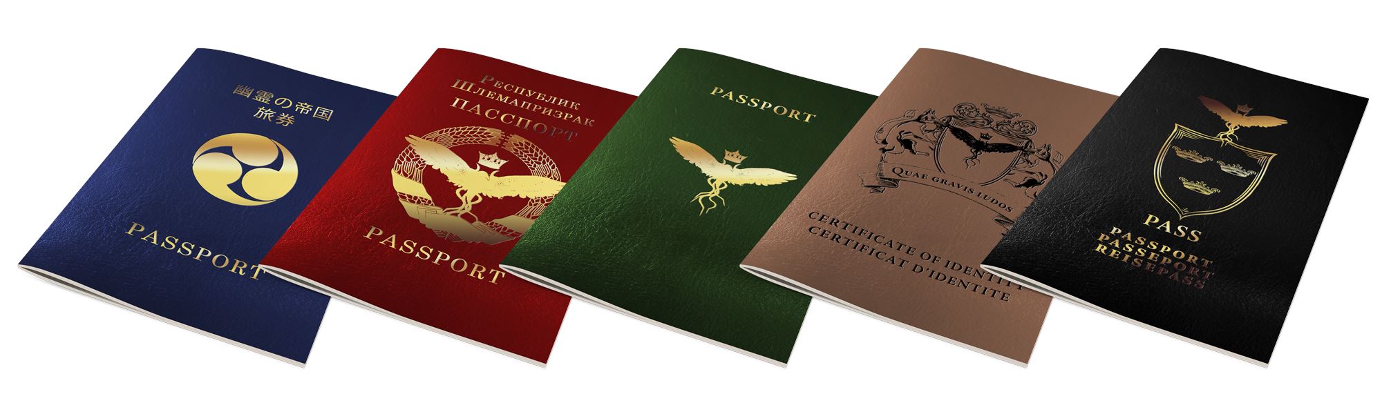 The Troubleshooters Passport International 5-pack schede