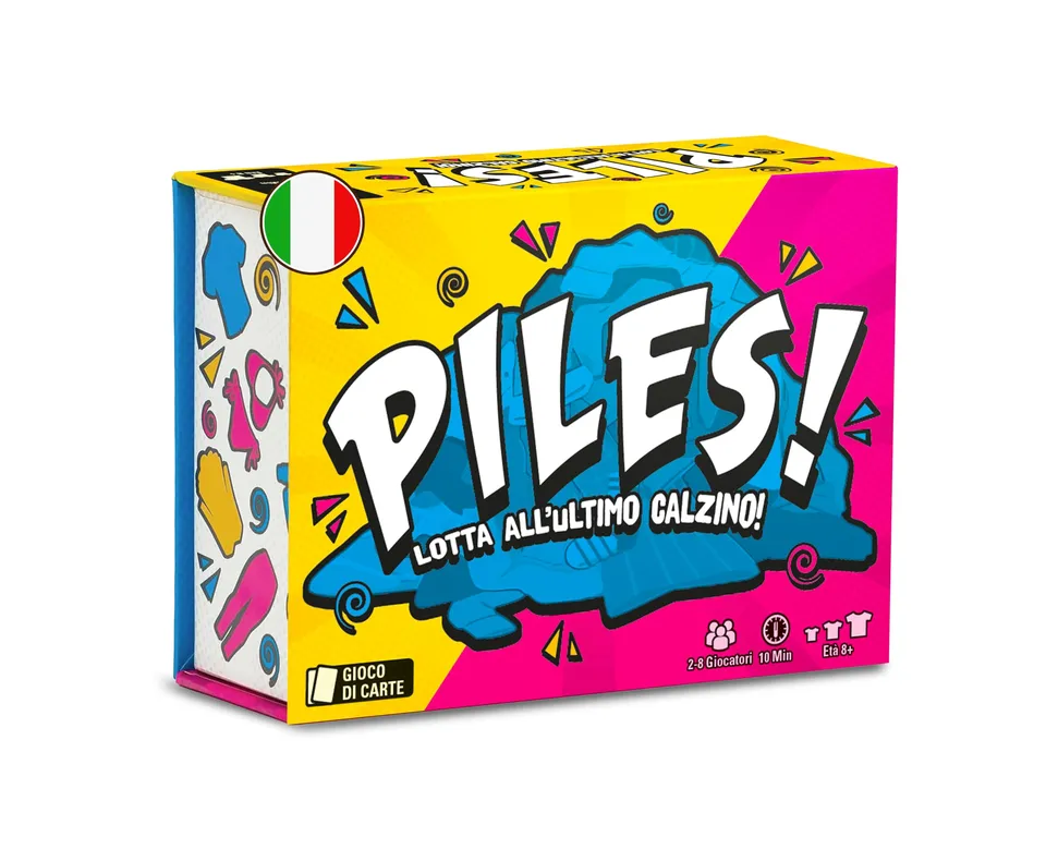 Asmodee Piles Party Game di Carte 2-8 Giocatori