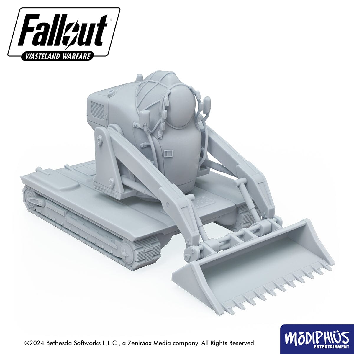 Fallout Terrain Industrial Vehicles scenici STL stampa 3D