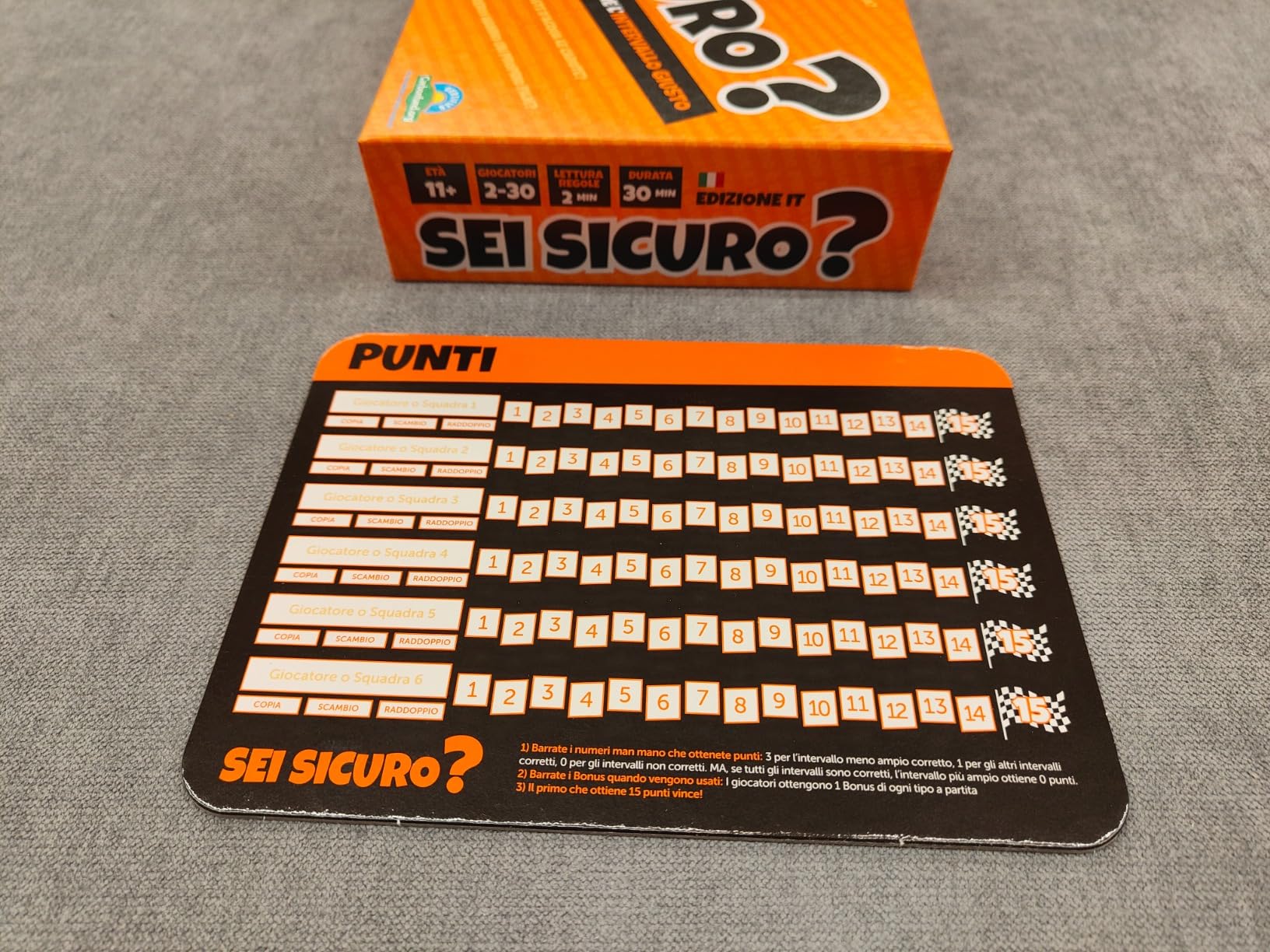 Asmodee Party Games Sei Sicuro? quiz 2-24 giocatori italiano