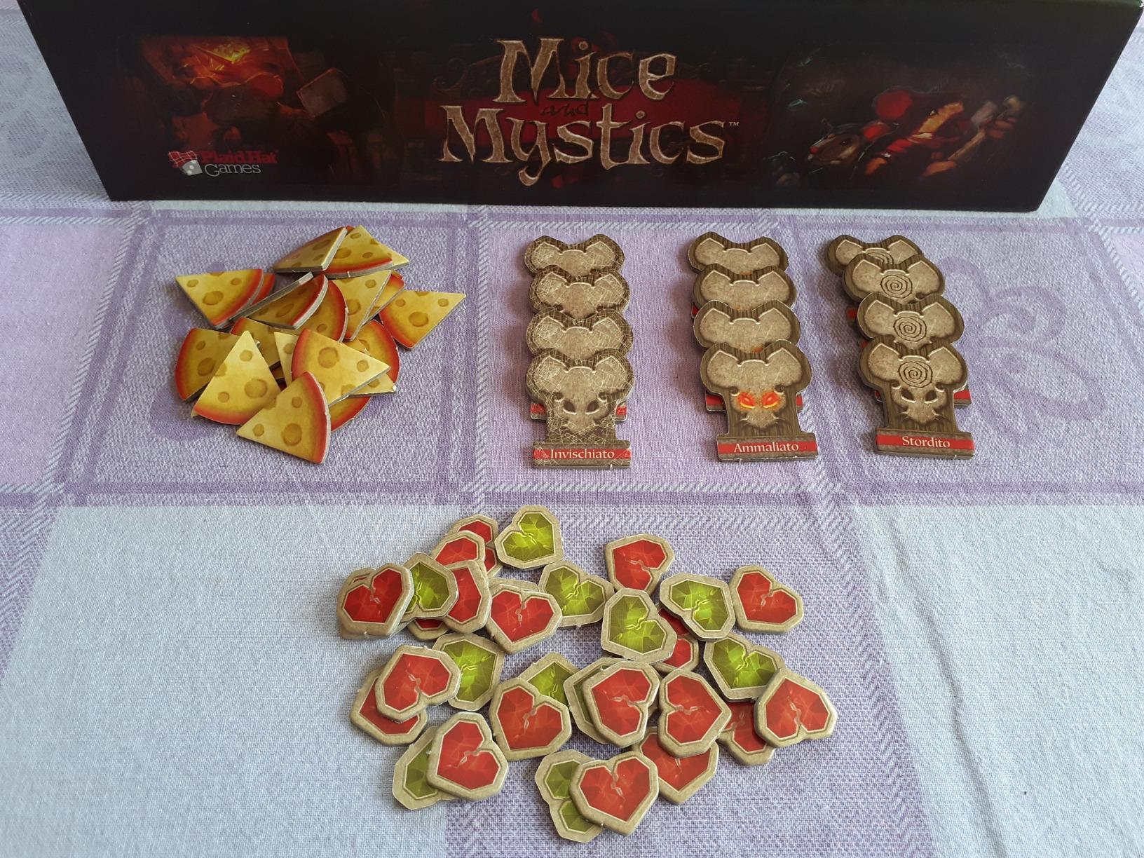 Mice and Mystics Gioco Tavolo Cooperativo Italiano 1-4 Giocatori