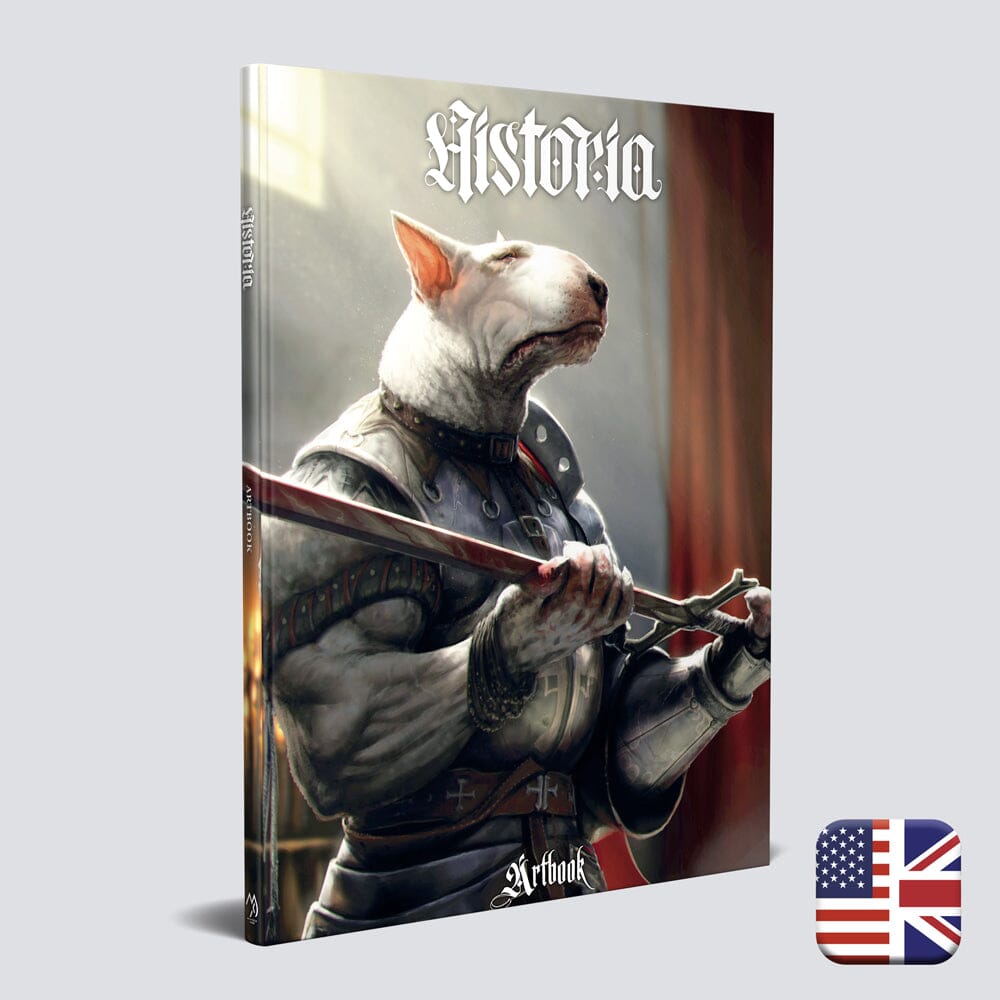 Modiphius Historia Artbook PDF gioco di ruolo Vesteria