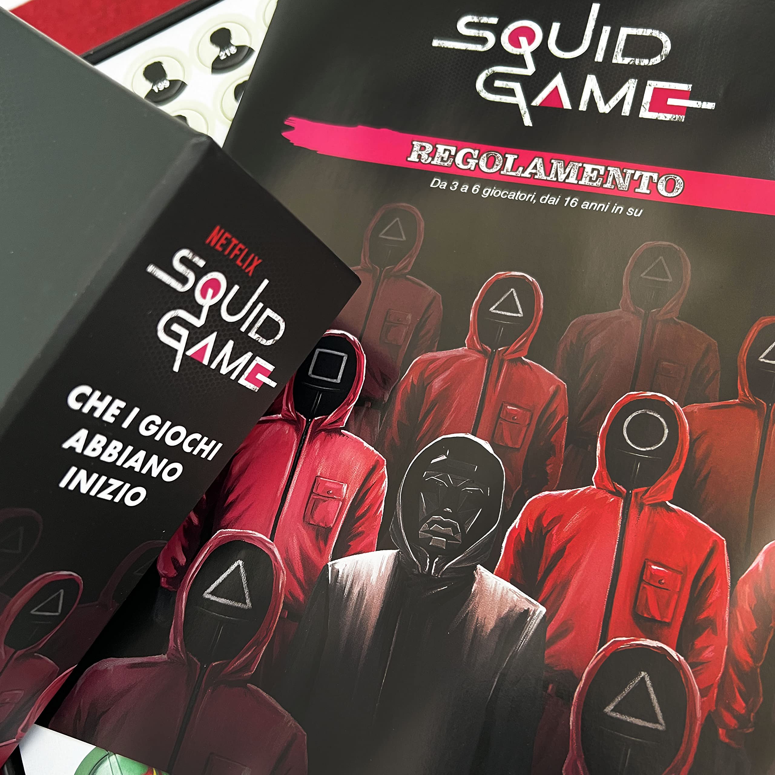 Asmodee Mondi e Personaggi Squid Game Gioco Tavolo 3-6 ITA 45Min