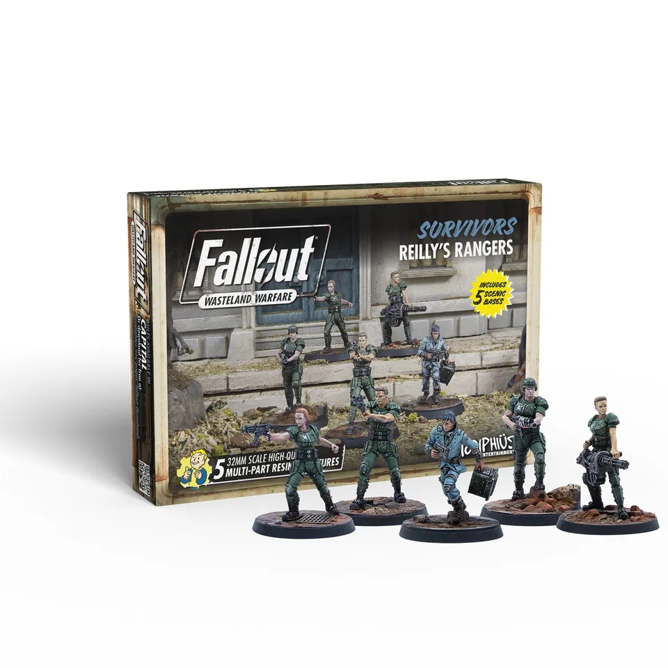 Modiphius Fallout Wasteland Reilly's Rangers 5 miniature