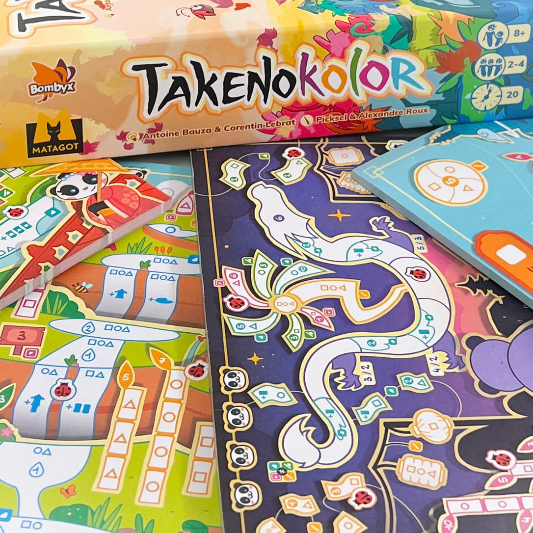Asmodee Takenokolor gioco da tavolo 2-4 giocatori 8+