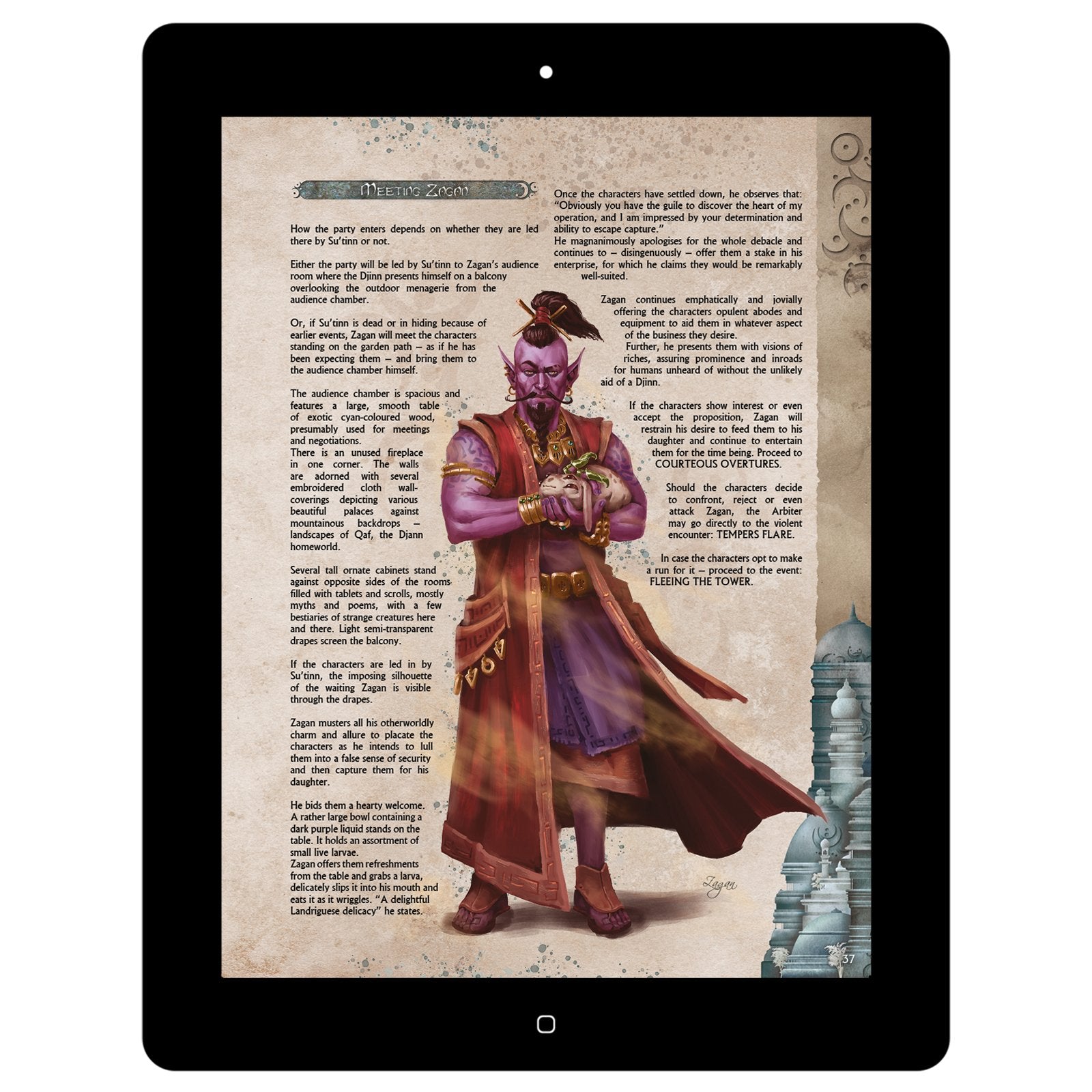 Modiphius Black Void Dark Dealings Shaded Souq Avventura PDF