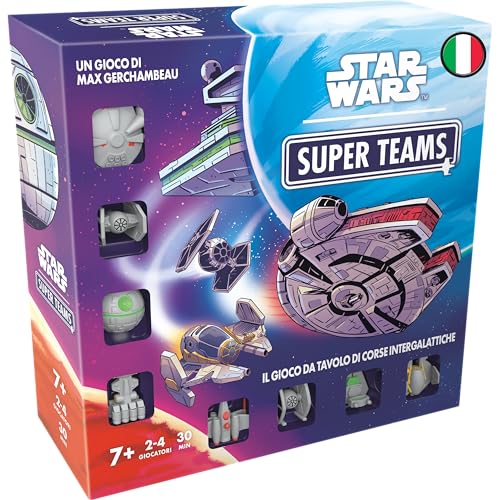 Asmodee Star Wars Super Teams Gioco di Carte Italiano 2-4