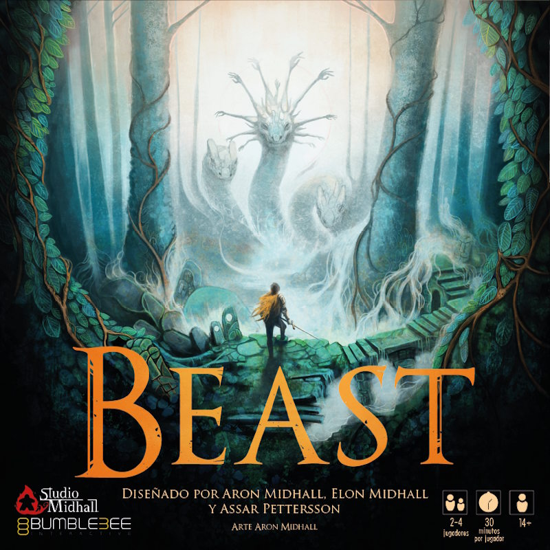 Beast gioco da tavolo asimmetrico 2-4 giocatori 60-120 min