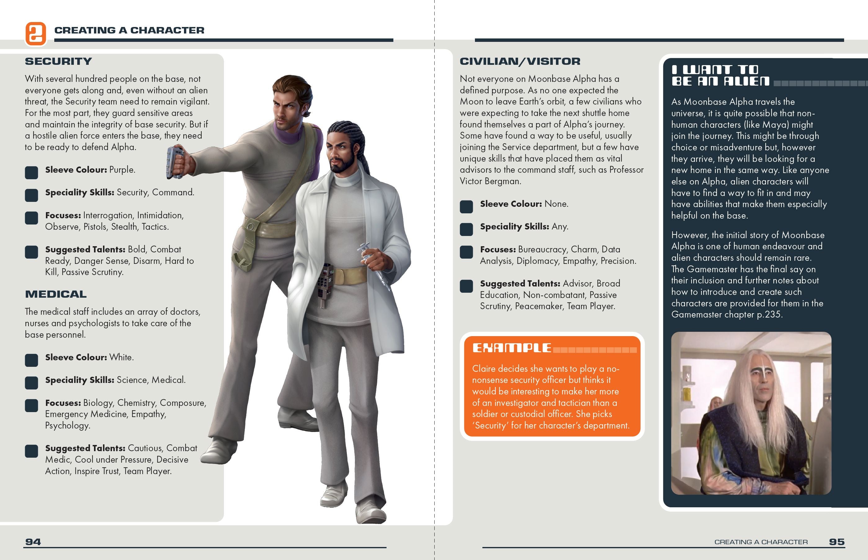 Modiphius Space 1999 Core Rulebook manuale gioco di ruolo 2d20