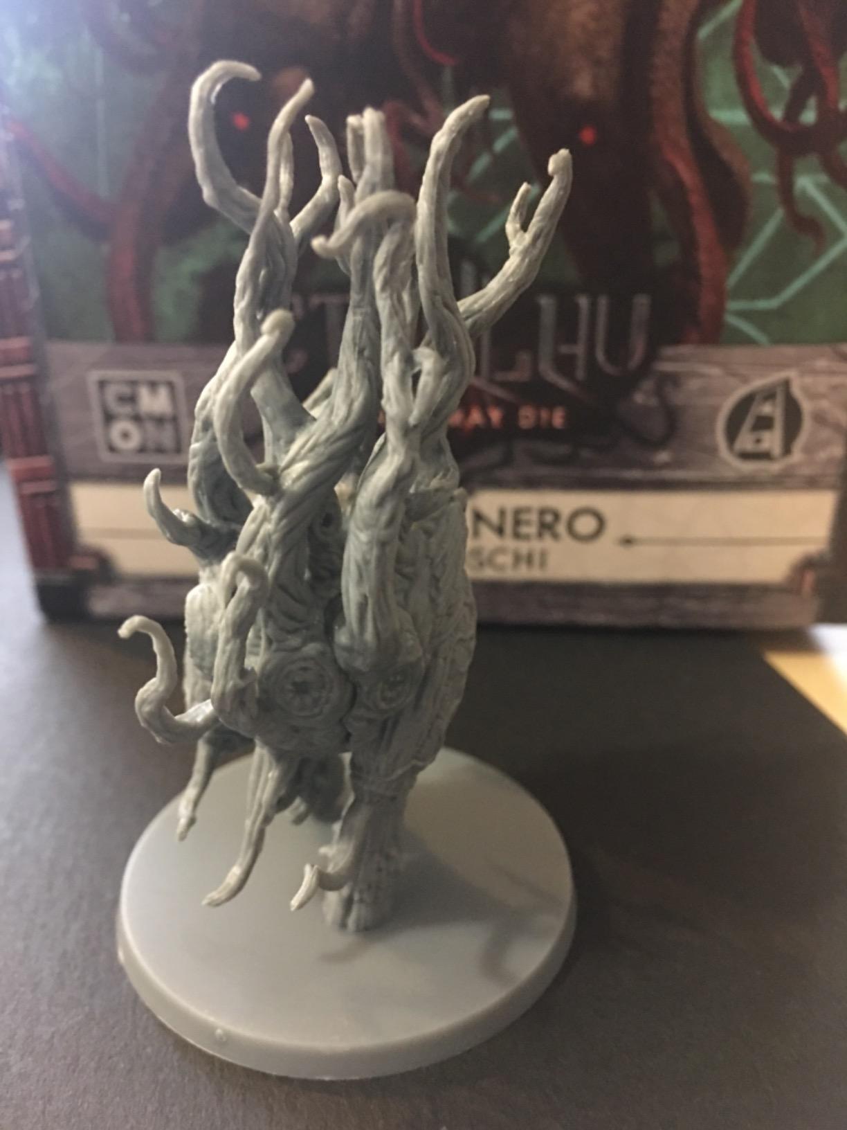 Asmodee Cthulhu Death May Die Capro Nero dei Boschi espansione gioco tavolo