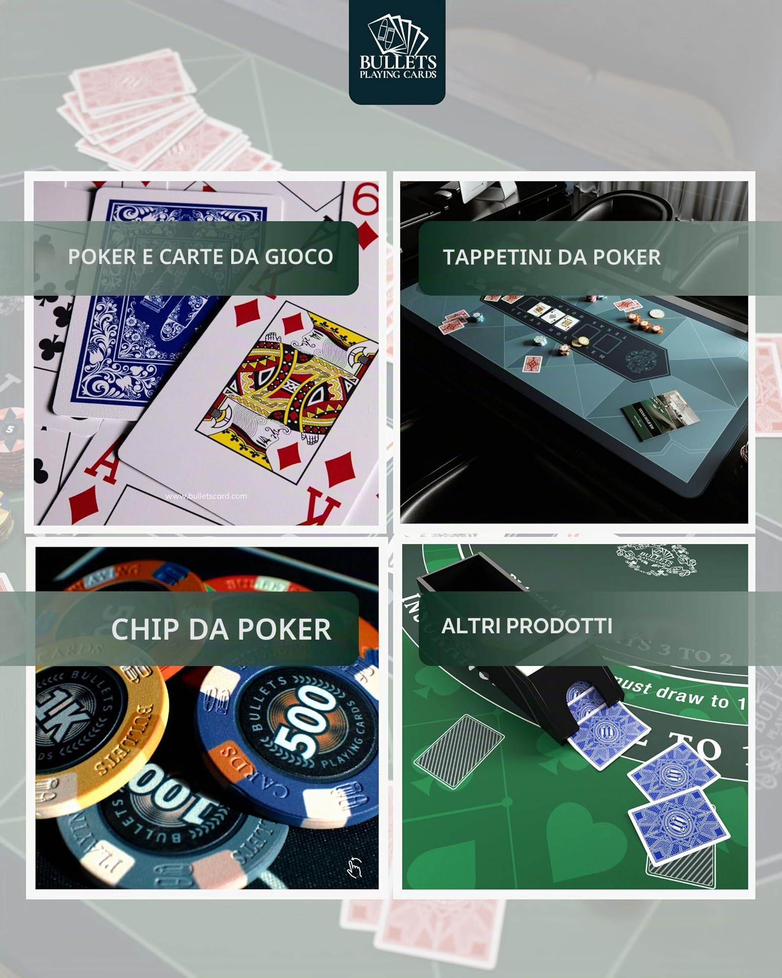 Cards&Co Adriana fiches poker 25 chip 10000 da 14 g