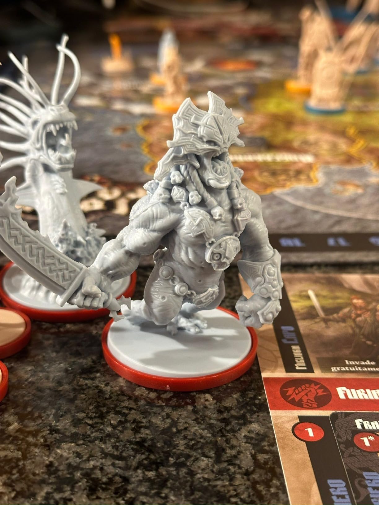 Asmodee Blood Rage Gioco da Tavolo 2-4 Giocatori Vichinghi