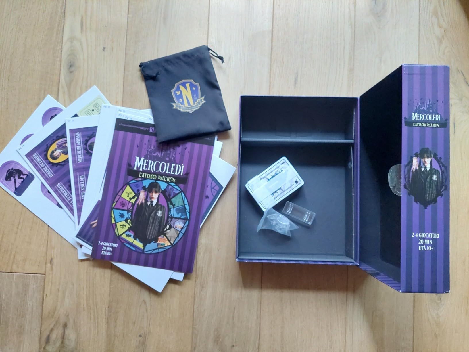 Asmodee Mercoledì L'Attacco dell'Hyde gioco collaborativo 2-4