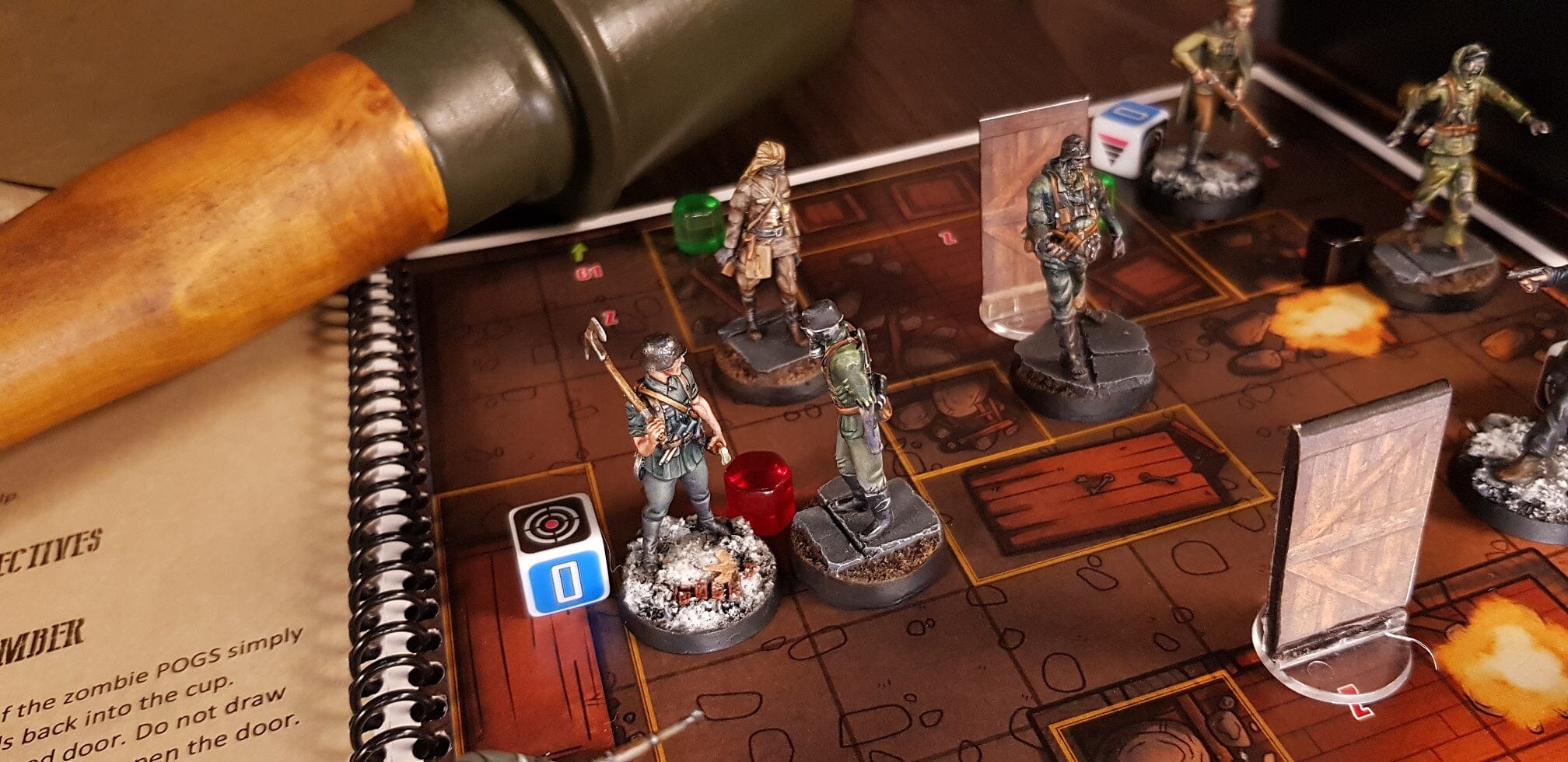 Modiphius Escape from Stalingrad Z Deluxe Set gioco tavolo 1-3 giocatori