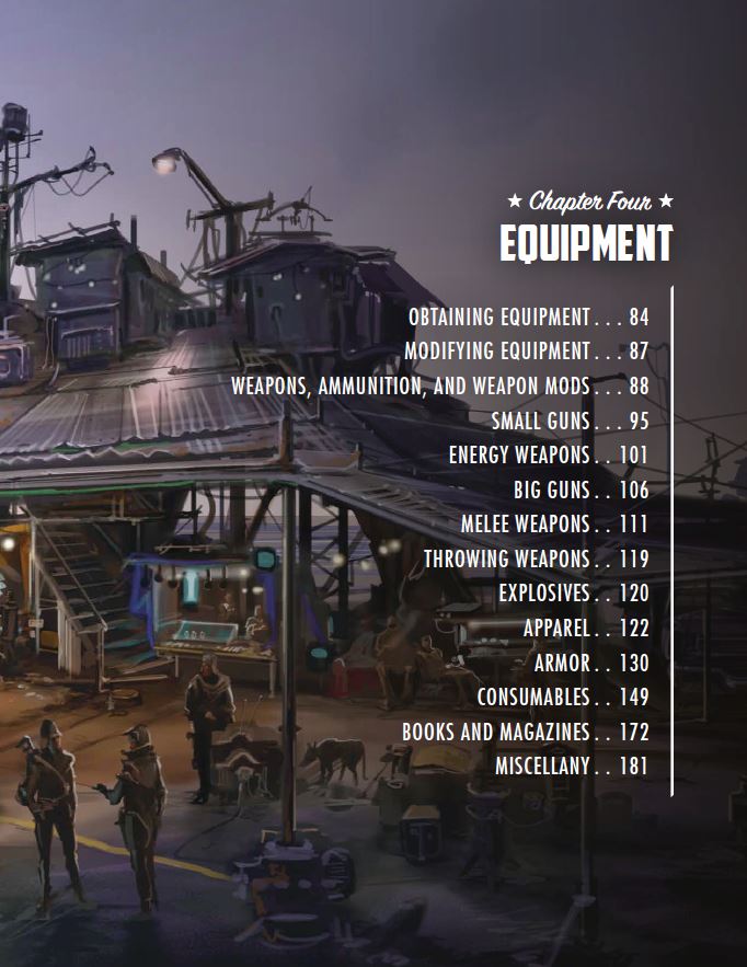 Modiphius Fallout Roleplaying Game manuale GdR 2d20