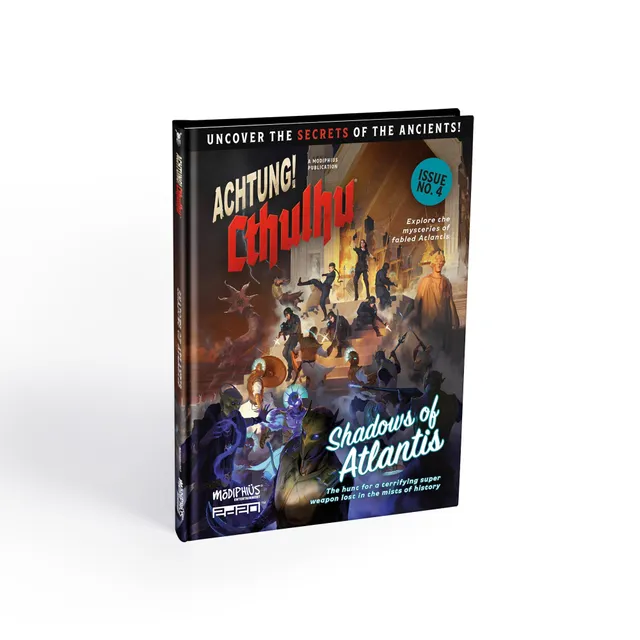 Modiphius Achtung! Cthulhu Shadows of Atlantis Manuale 2d20 230p