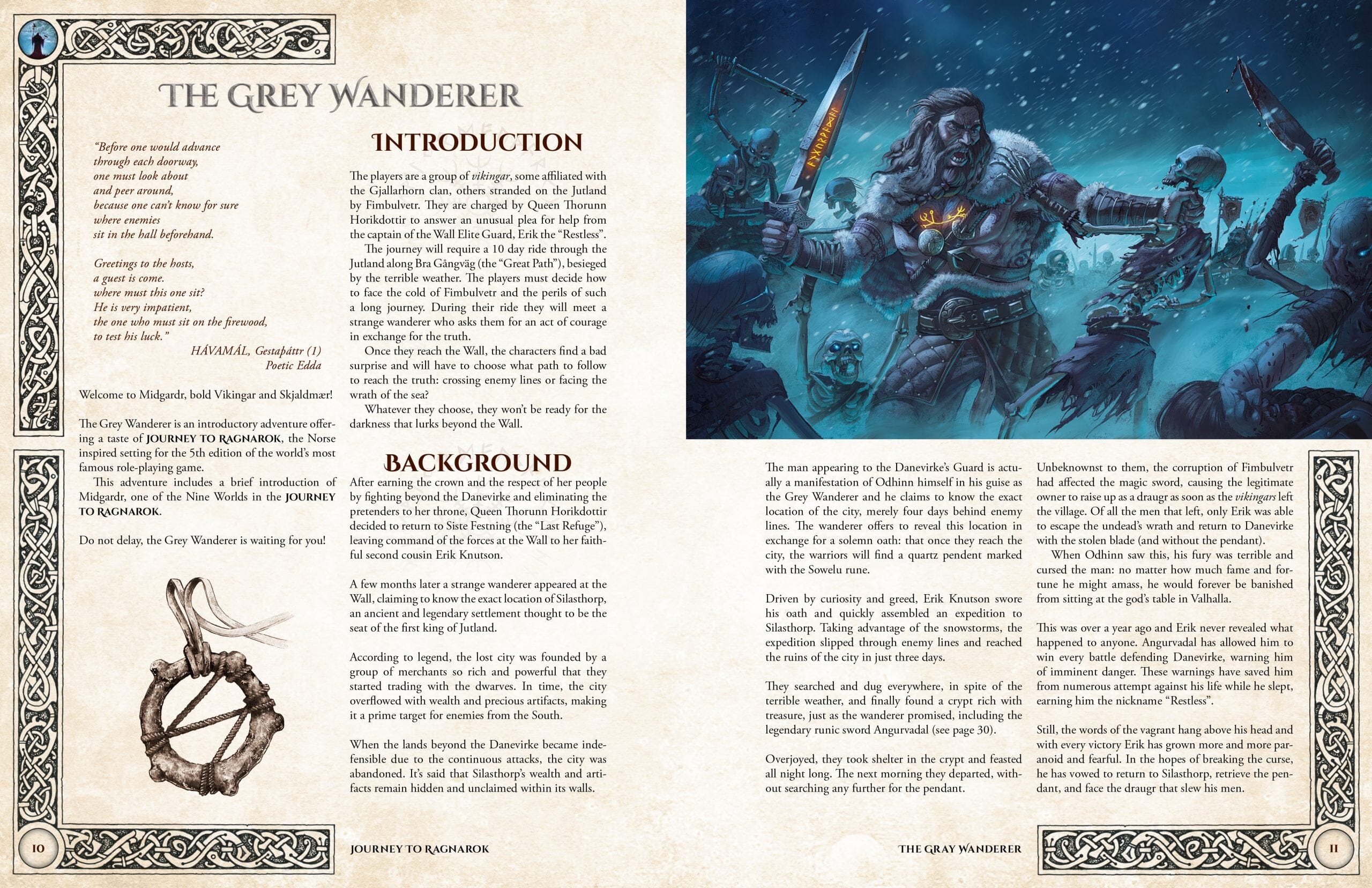 Journey to Ragnarok Echoes of Doom Deluxe manuale 272 pagine