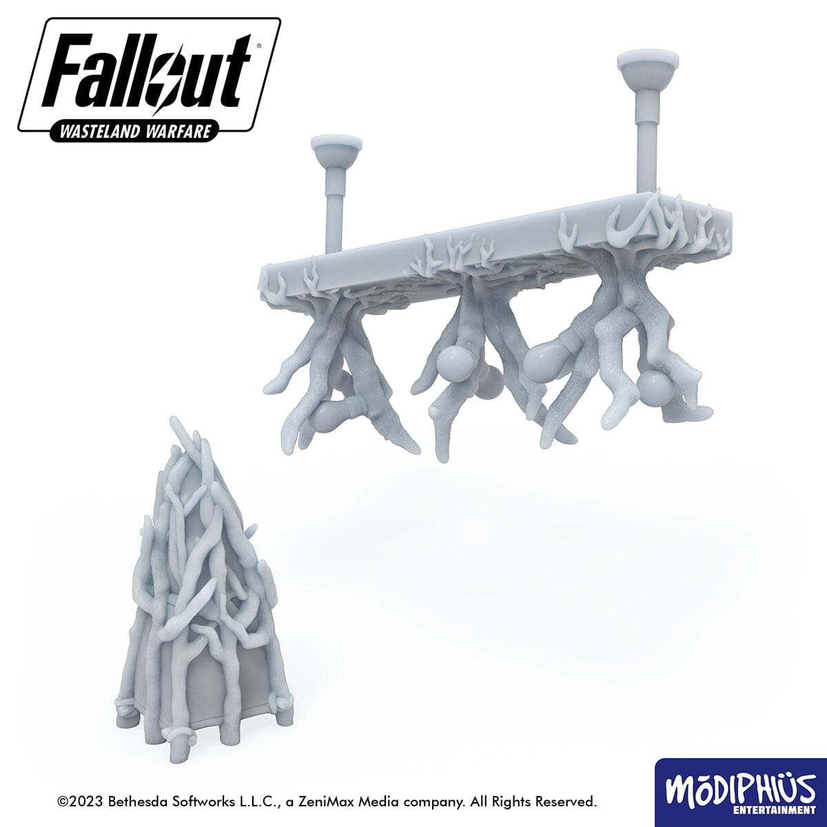 Fallout Wasteland Warfare Cult Mothman Altar file STL