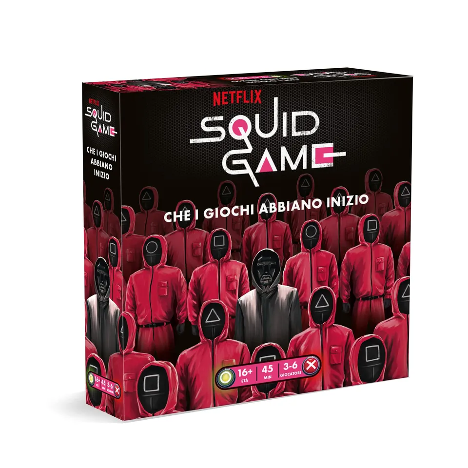 Asmodee Mondi e Personaggi Squid Game Gioco Tavolo 3-6 ITA 45Min