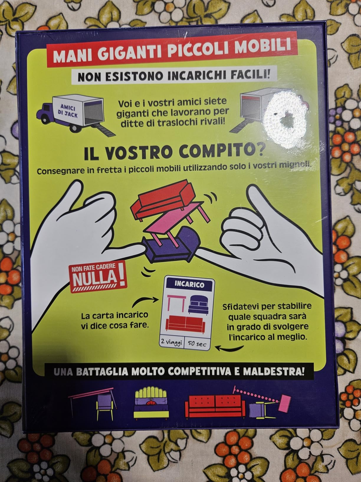Asmodee Mani Giganti Piccoli Mobili gioco destrezza 3-8 giocatori