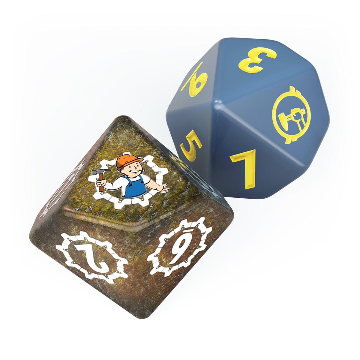 Modiphius Fallout Factions Dice Set Wasteland Survivors 12 dadi d10