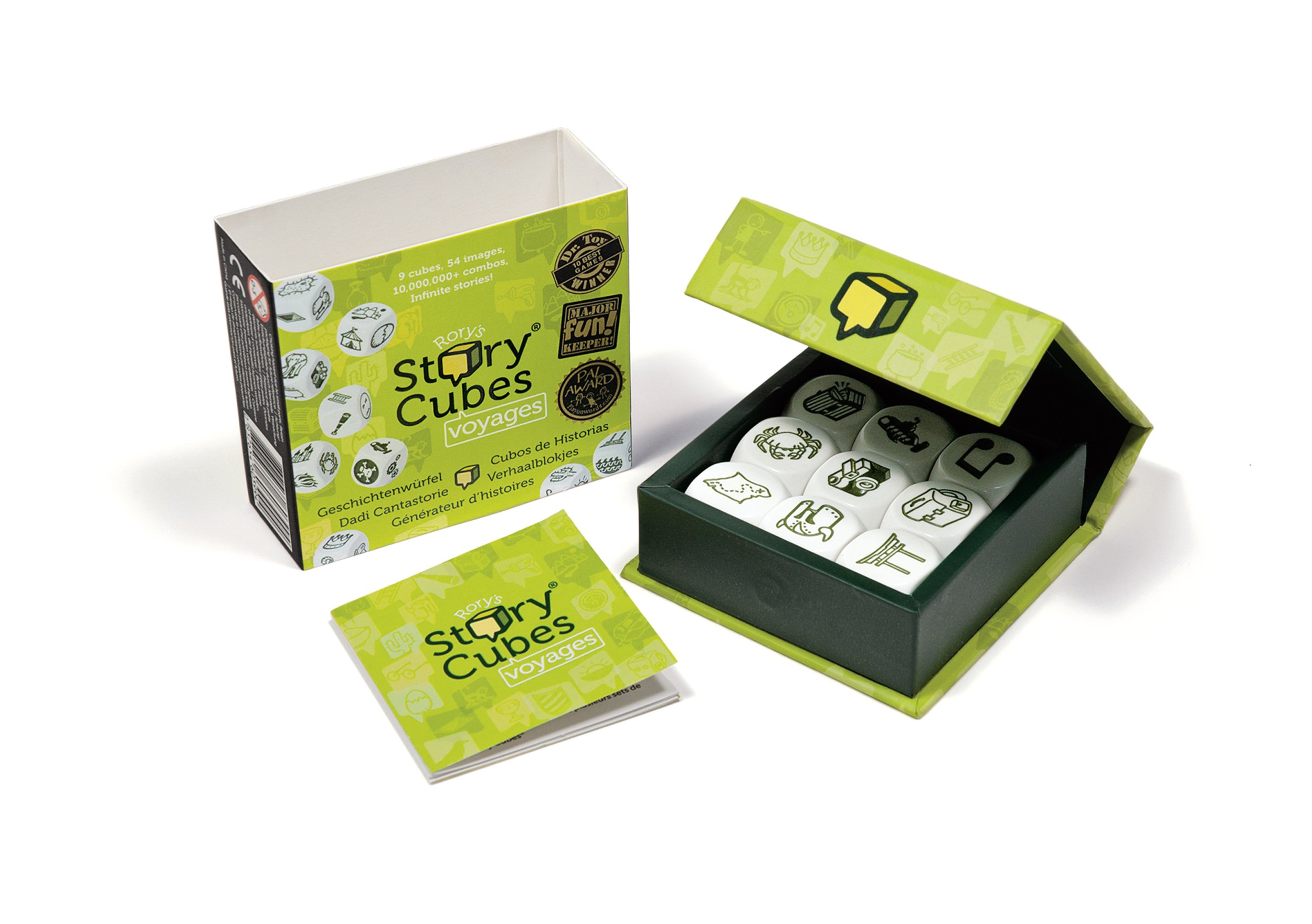 Asmodee Rory's Story Cubes Voyages gioco di dadi edizione italiana