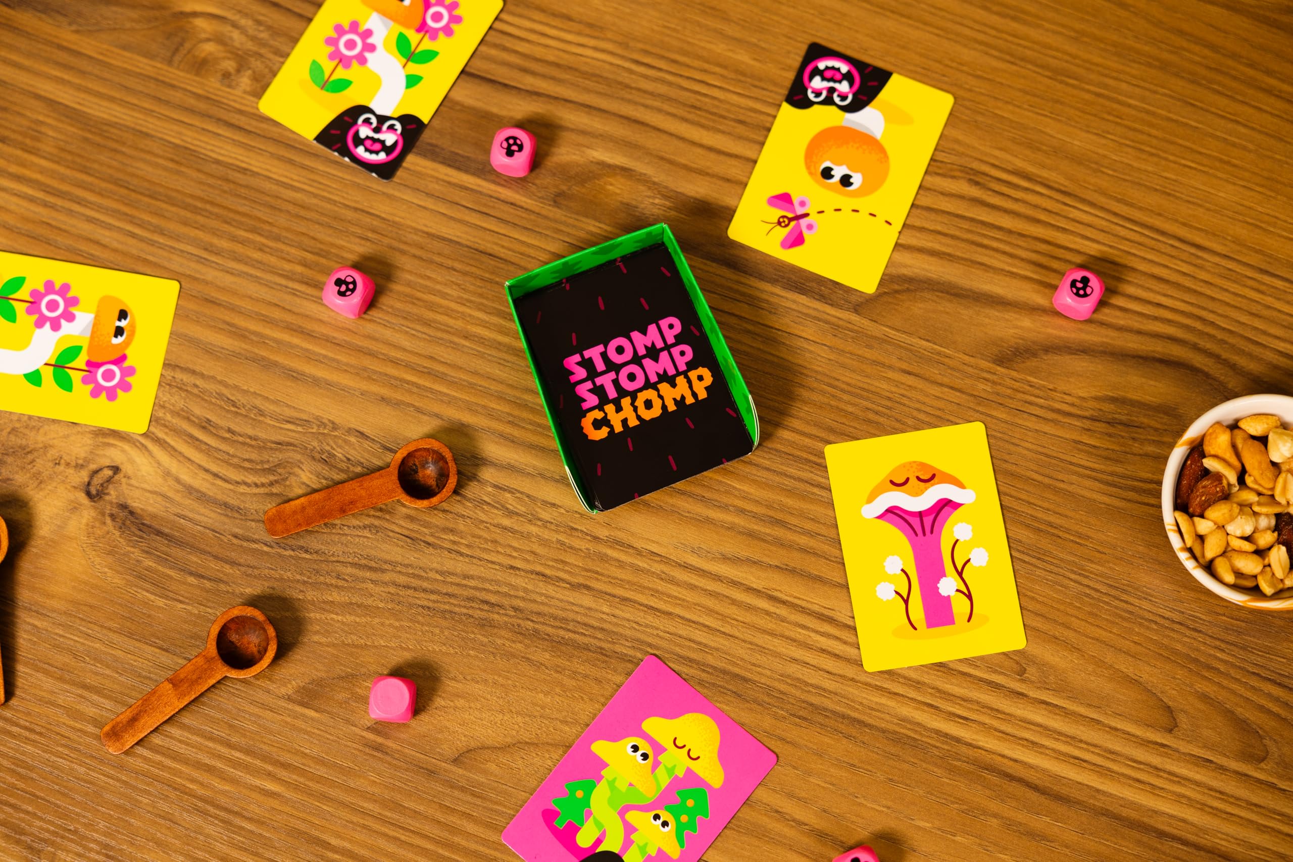Asmodee Stomp Stomp Chomp carte da gioco edizione italiana