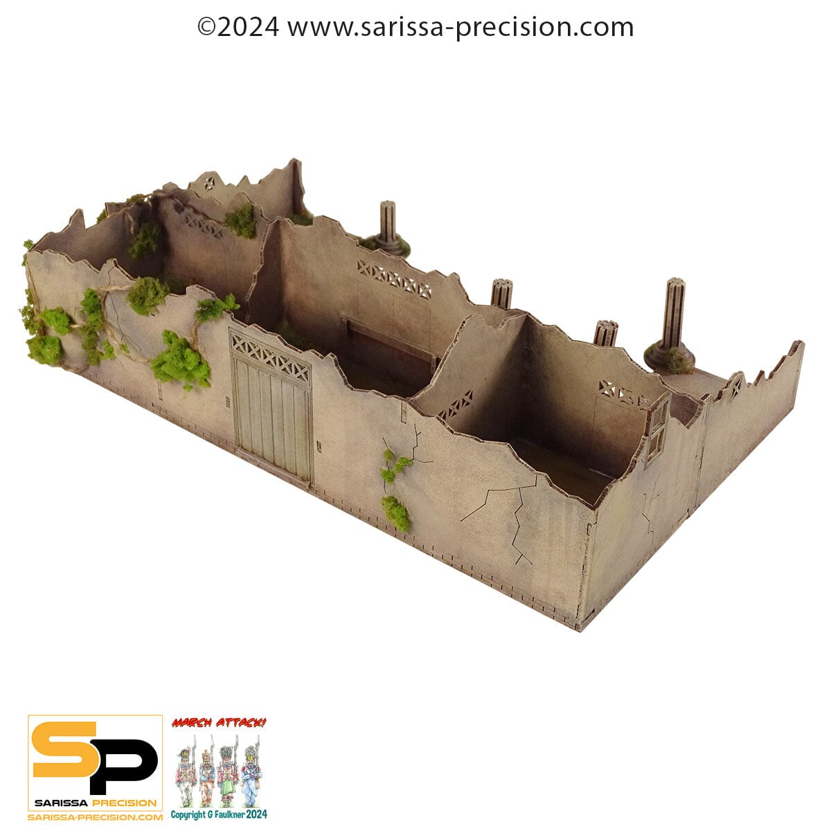 Modiphius Cohors Cthulhu Villa Honorius Ruin scenario MDF