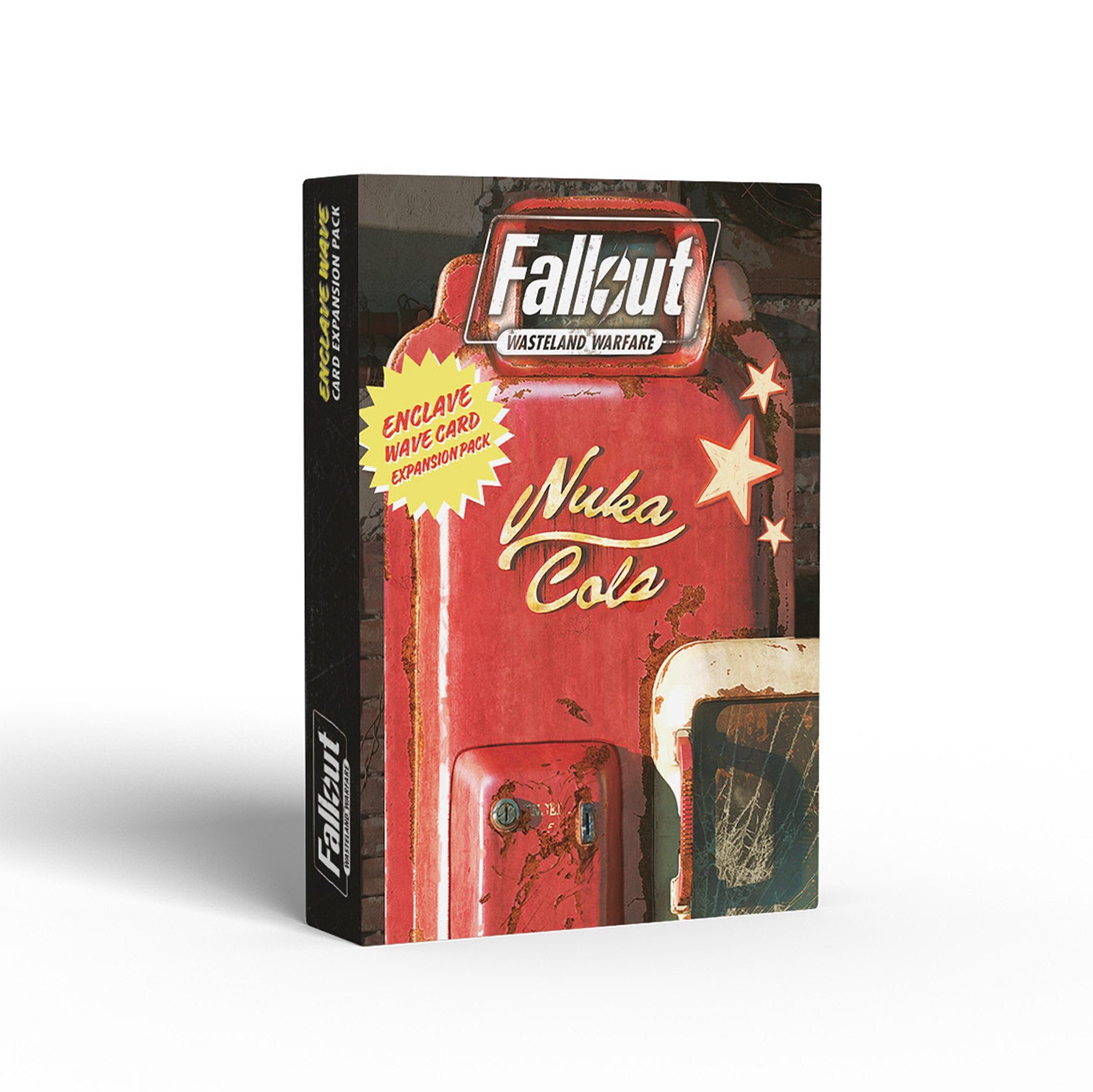 Modiphius Fallout Wasteland Warfare Enclave Wave carte espansione