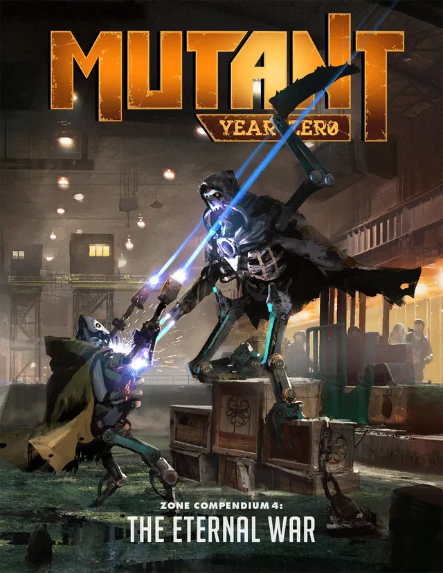Mutant Year Zero Zone Compendium 4 Eternal War manuale