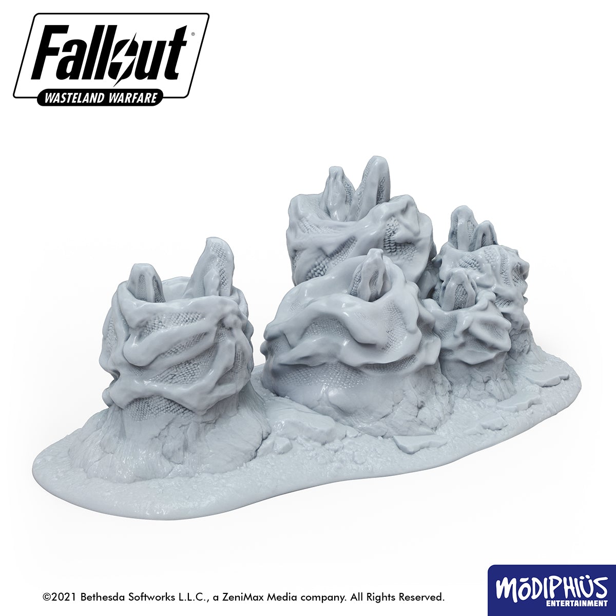 Modiphius Fallout Wasteland Warfare Stingwing Nests file STL 3 nidi