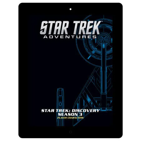 Modiphius Star Trek Discovery S3 Crew Pack personaggi PDF 22 pg