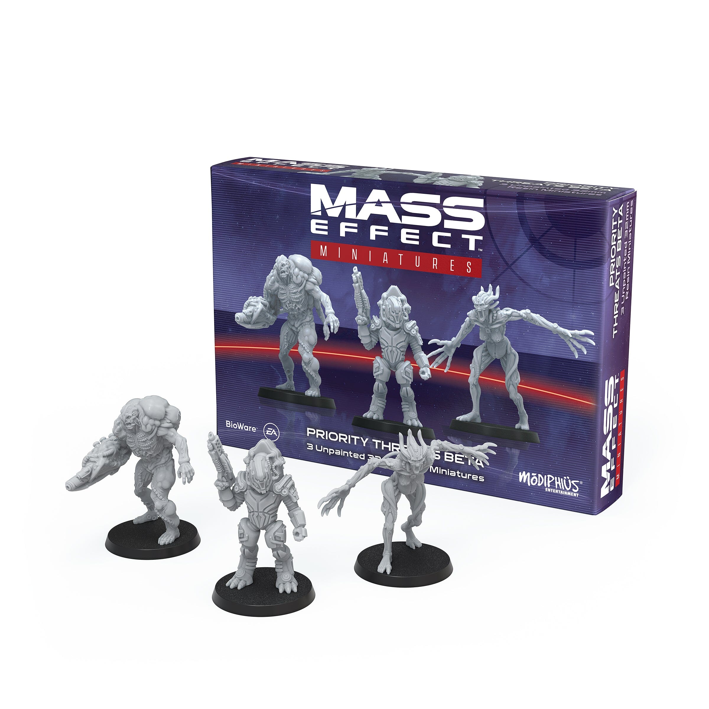 Modiphius Mass Effect Priority Threats Beta 3 miniature 32mm