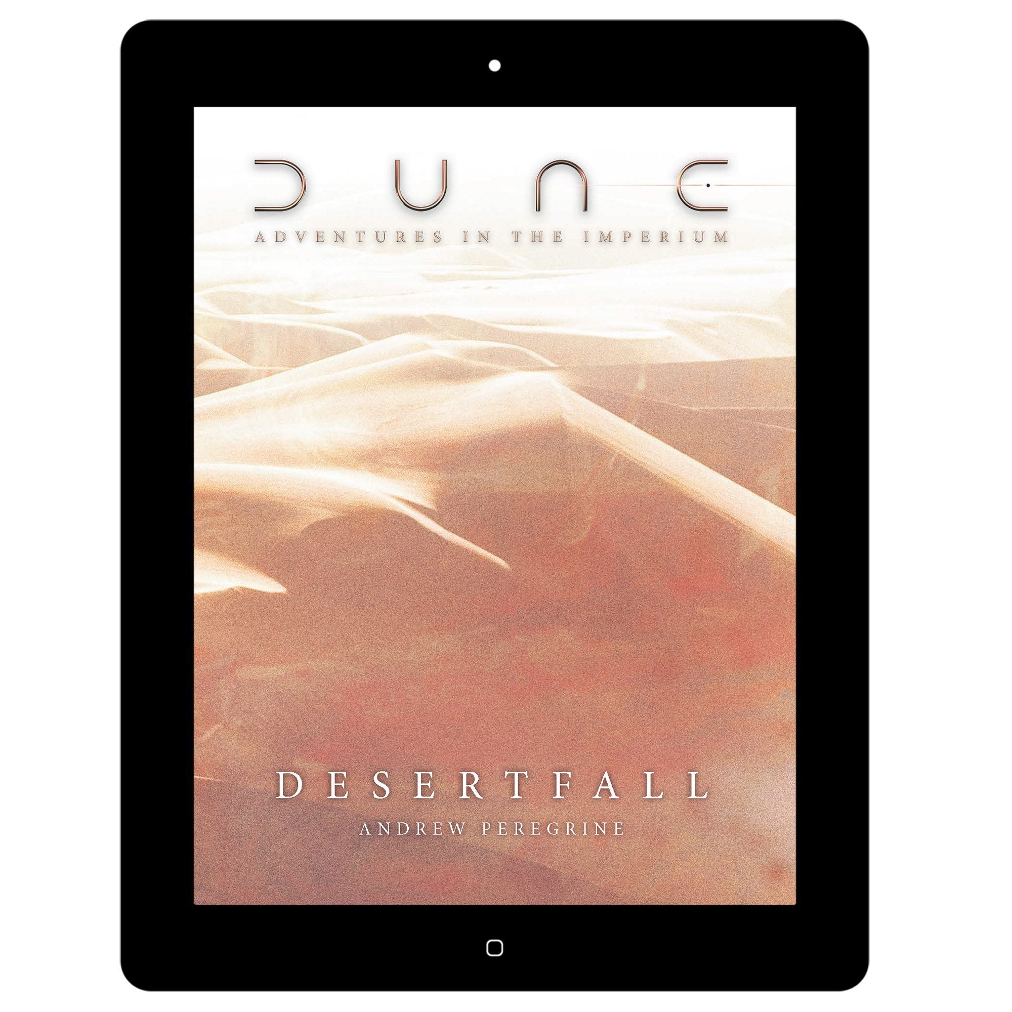 Modiphius Dune Desertfall Adventure avventura introduttiva PDF 34 pagine