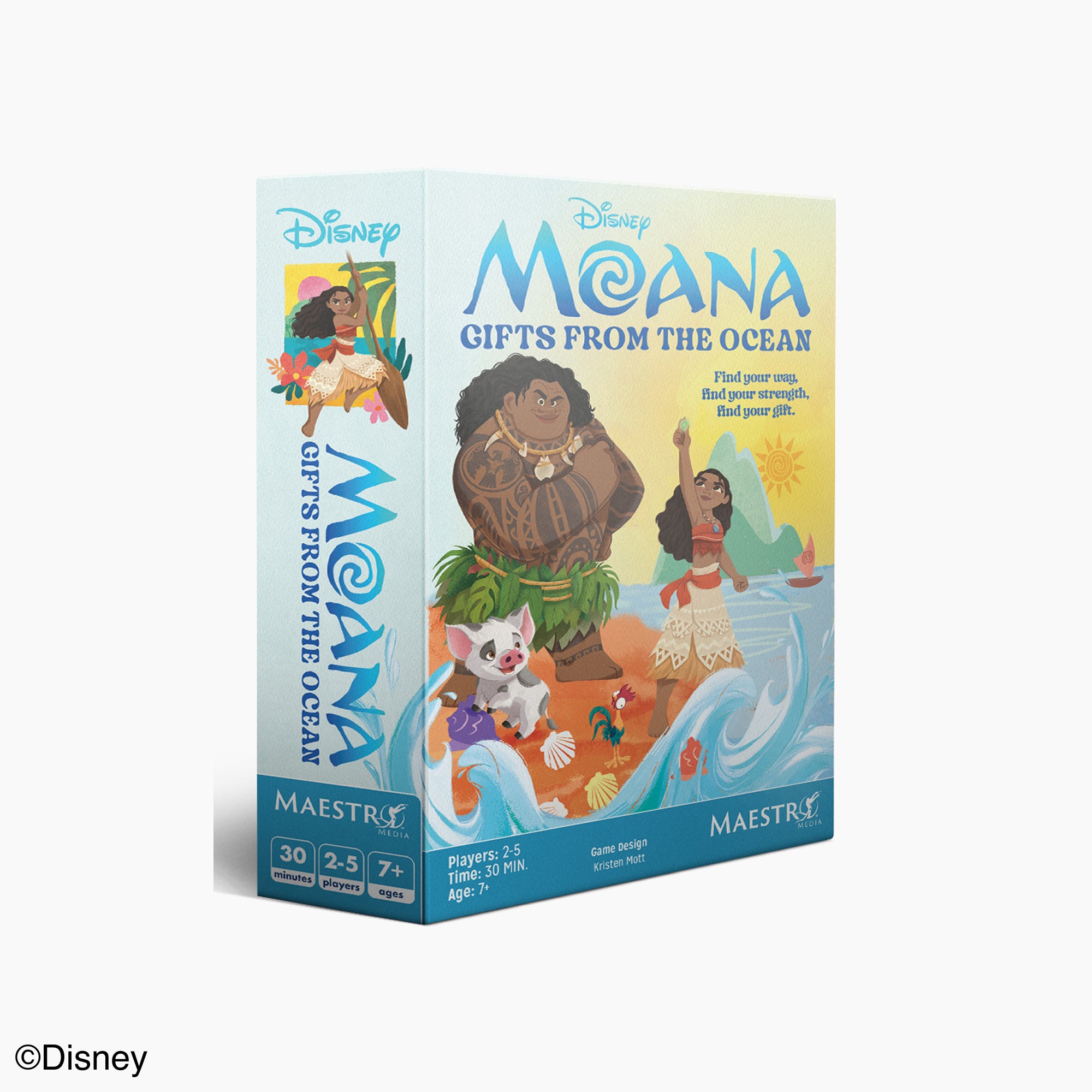 Maestro Media Moana Gifts From The Ocean gioco da tavolo 2-5 giocatori
