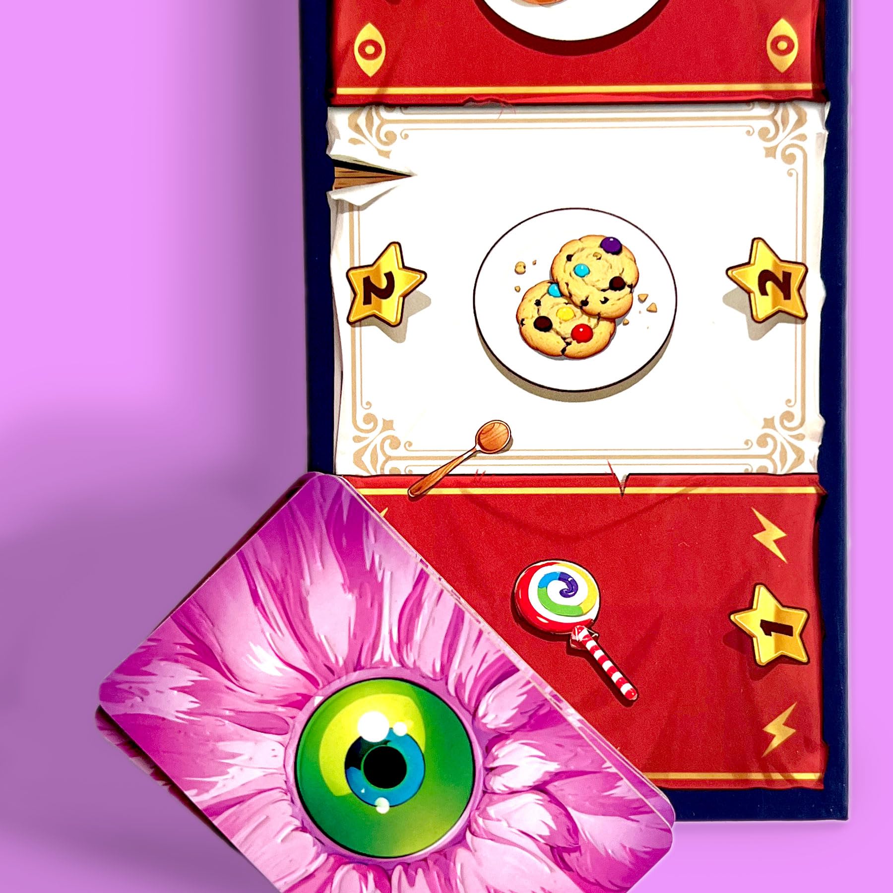 Asmodee Monstrolicious gioco tavolo 2 giocatori 7+