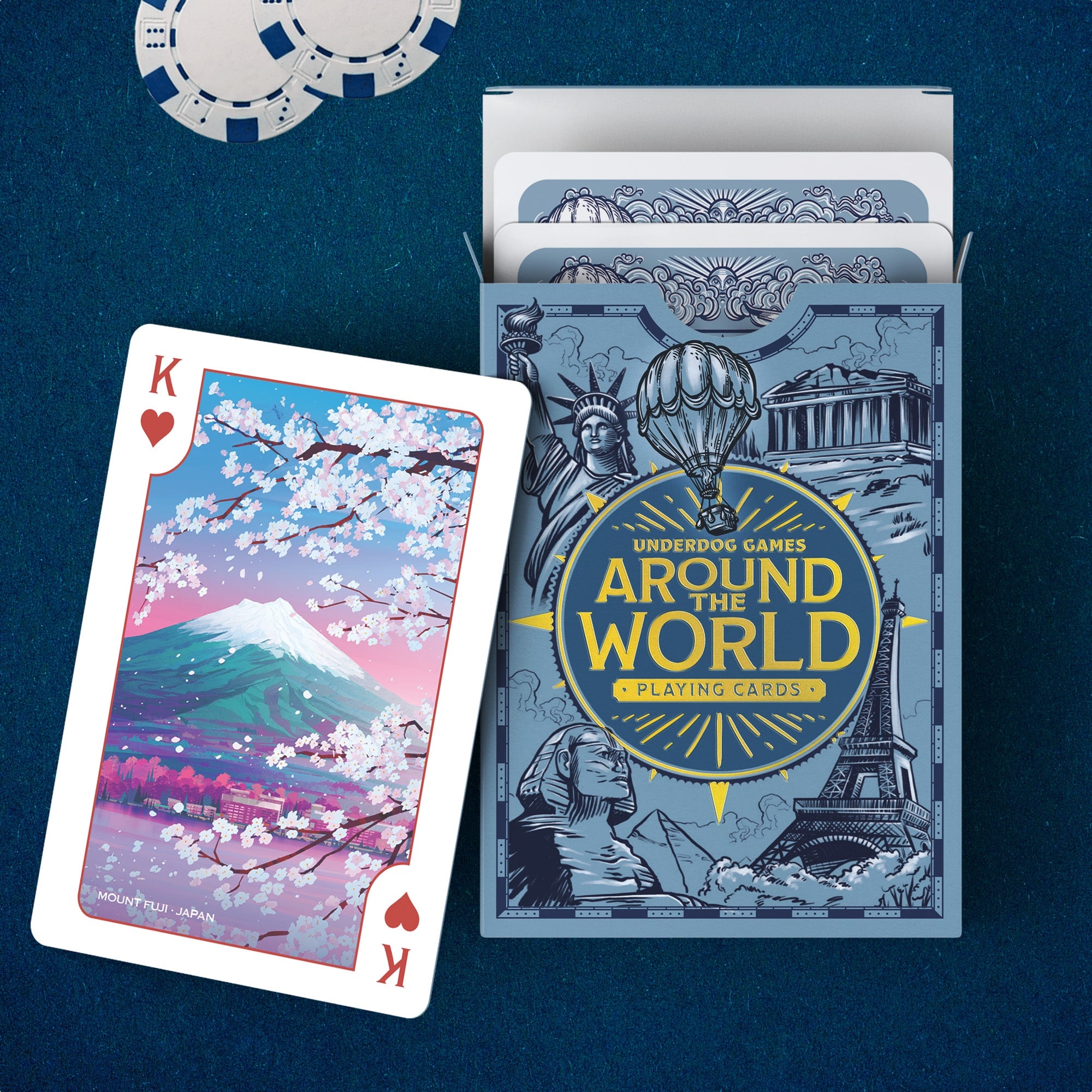 Underdog National Parks Playing Cards mazzo di carte
