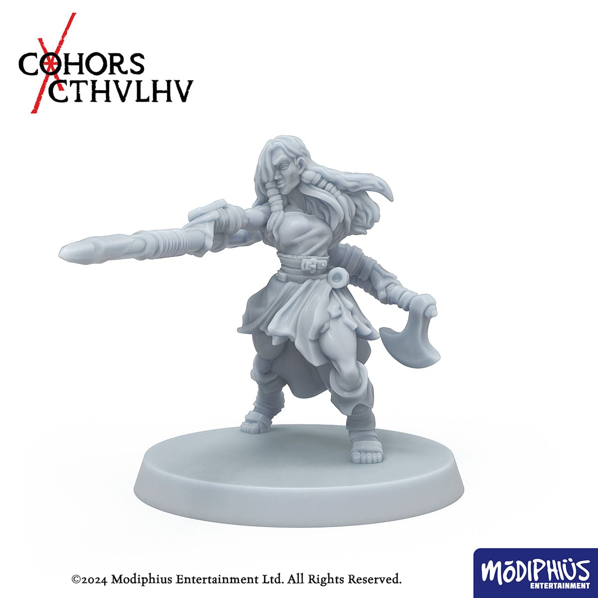 Modiphius Cohors Cthulhu Heroes Laurium Set 2 File STL 6 miniature
