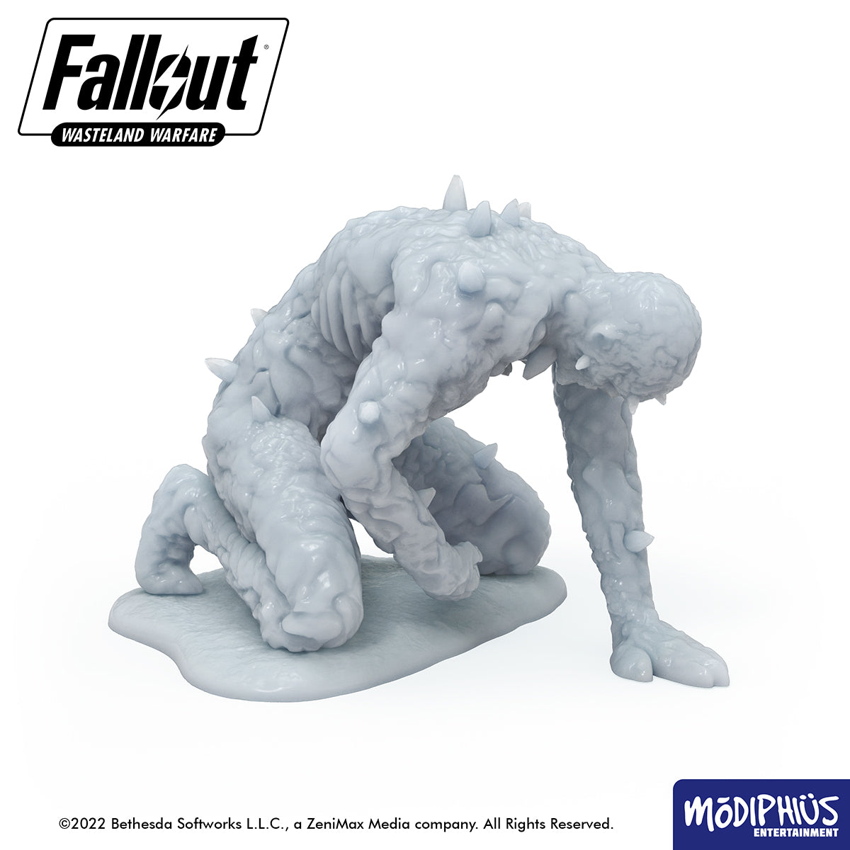 Modiphius Fallout Wasteland Warfare Scorched Statues file STL stampa 3D