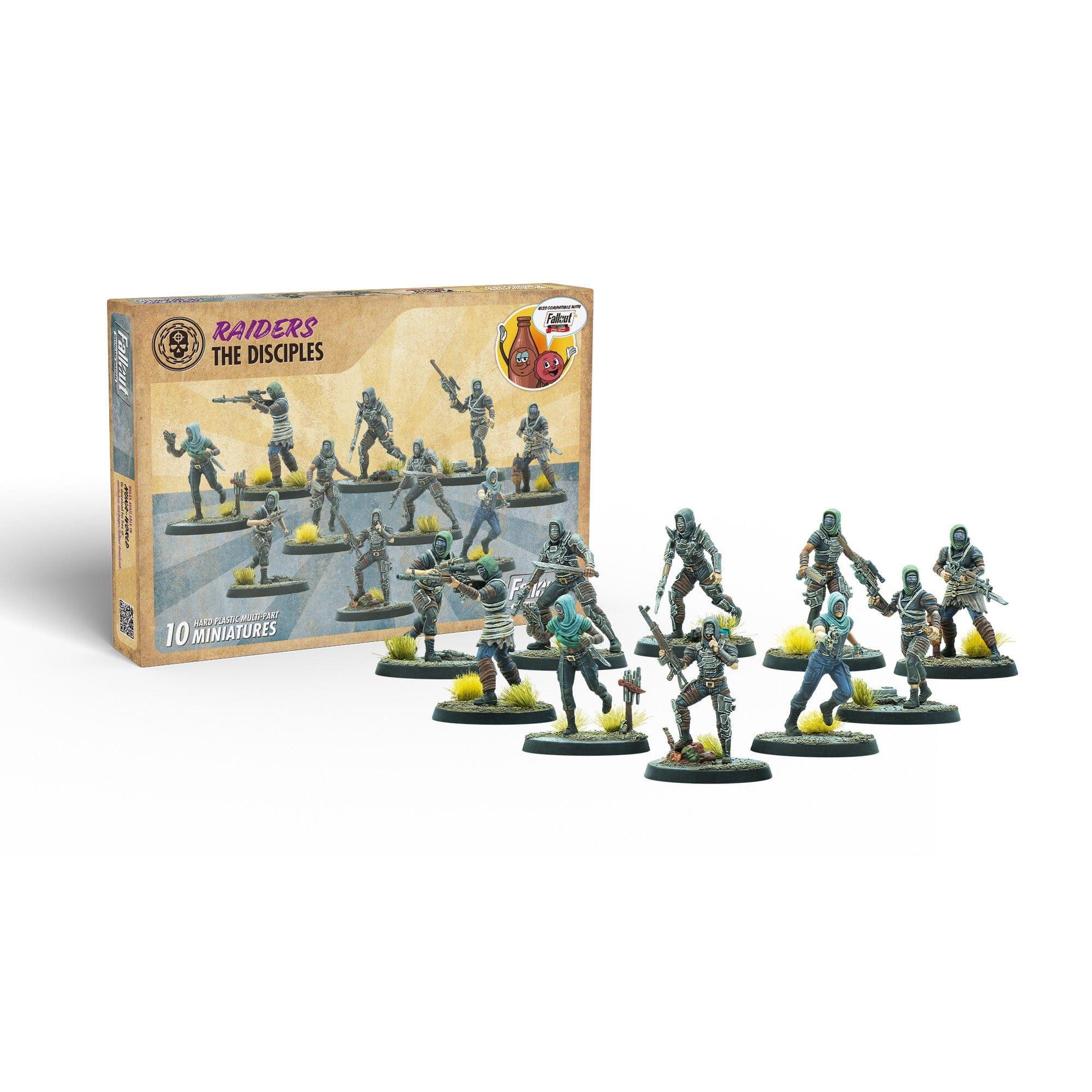 Modiphius Fallout Factions Raiders The Disciples 10 Miniature