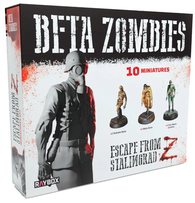 Modiphius Escape from Stalingrad Z Beta Zombies miniature 10pz 35mm
